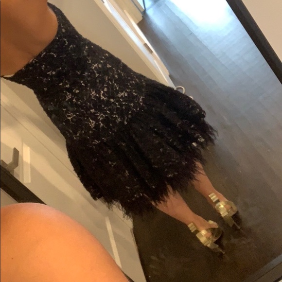 Badgley Mischka cocktail dress in black size 4 - Picture 11 of 16